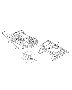 Electrical Diagram and Parts List for Z-FORCEPRO48-KH 53BH3AGN050-22HP Cub Cadet Lawn Tractor